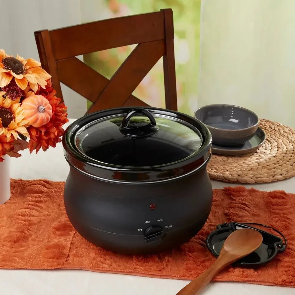 Smith Clark 5 Quart Cauldron Slow Cooker Halloween